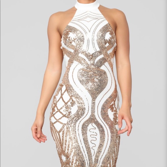 glam sequin dress